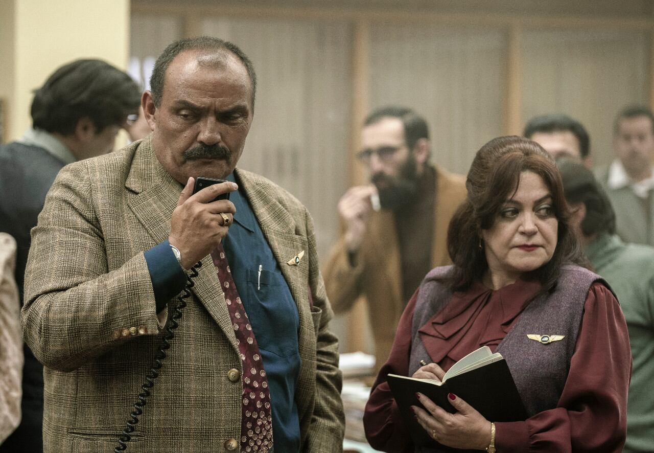 Enrique Carriazo y Marcela Benjumea en 'Secuestro del Vuelo 601'