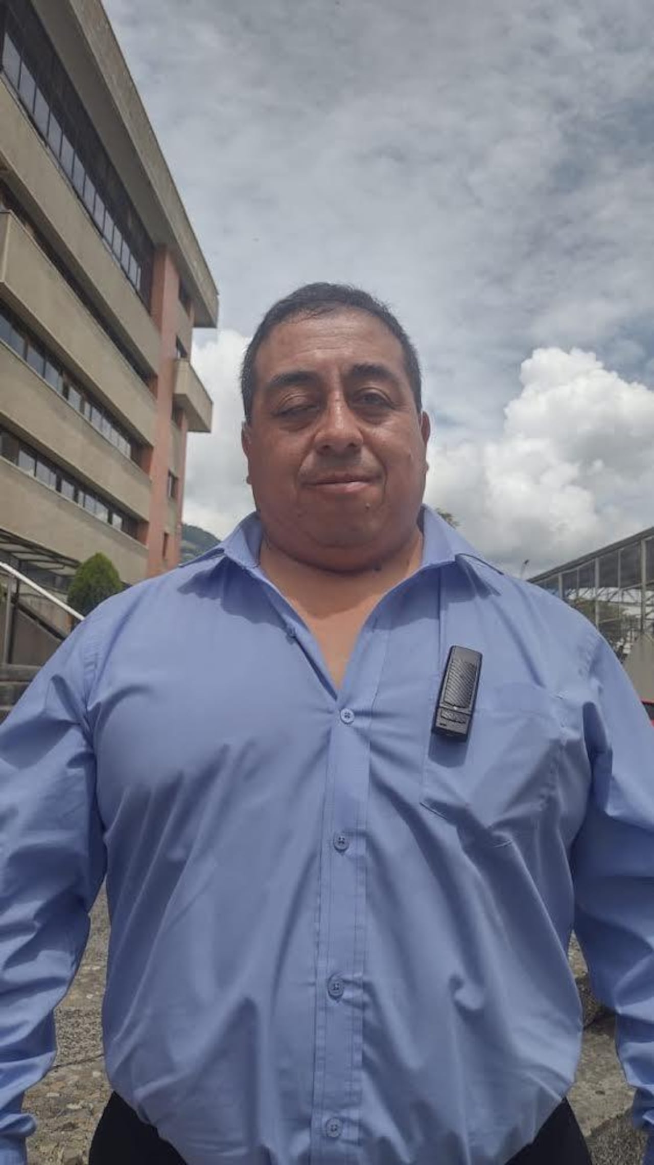 Luis Carlos Montenegro Rodríguez, nació con discapacidad visual y auditiva