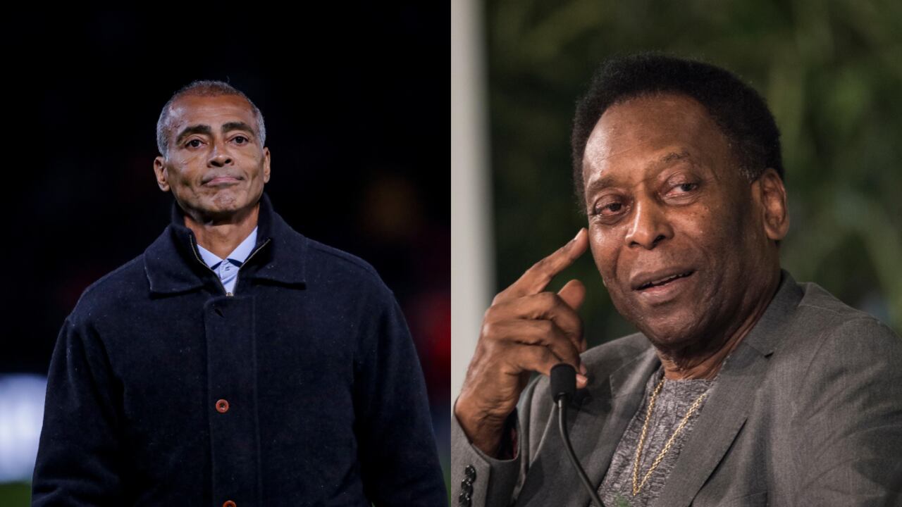 Ambos defendieron la camiseta de la canarinha y usaron el número 10.