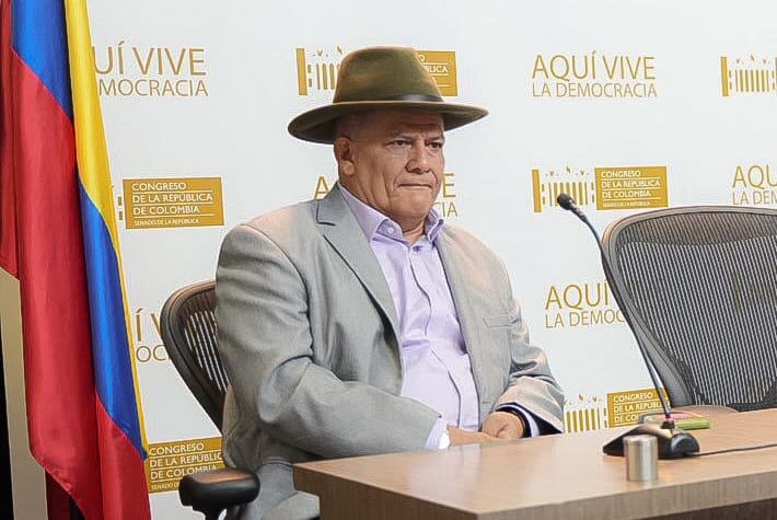 Senador del Partido Comunes, Omar Restrepo.