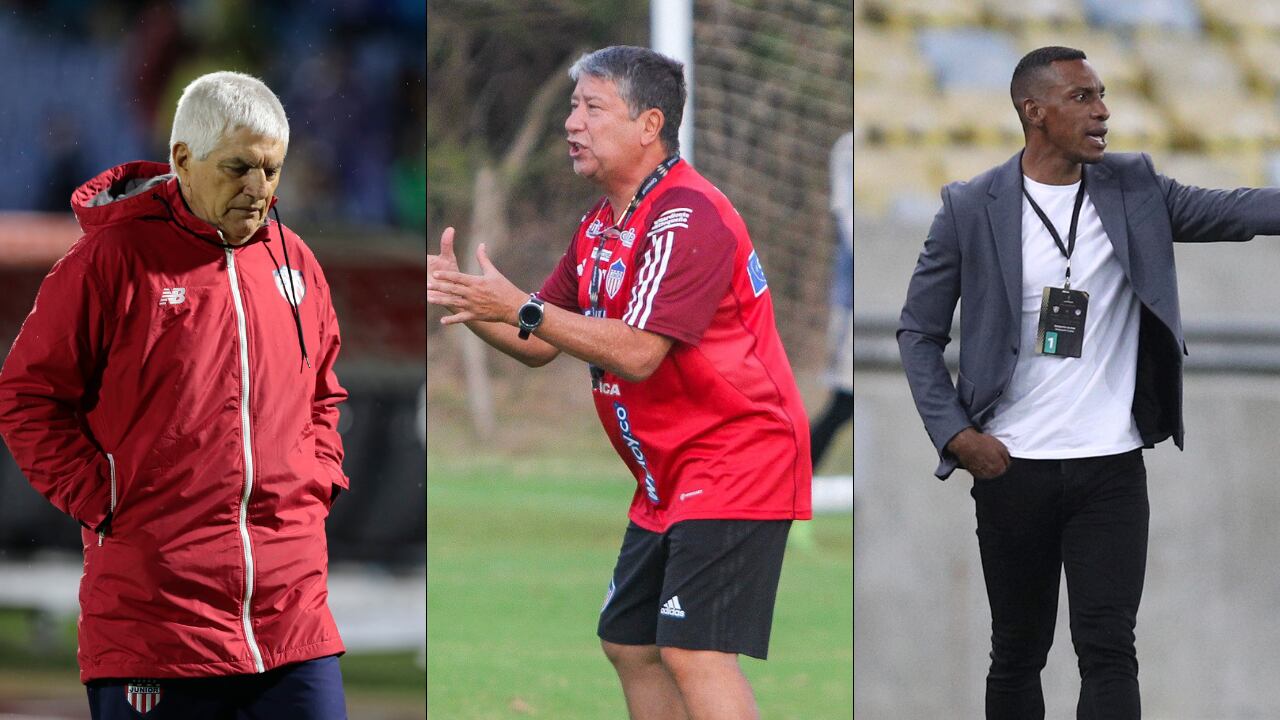 Técnicos de Junior que han pasado durante los últimos años.