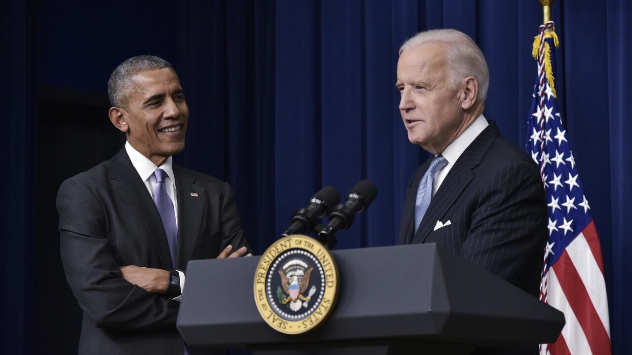 Joe Biden fue vicepresidente en el gobierno del presidente Barack Obama, en Estados Unidos, desde 2009 hasta 2017.