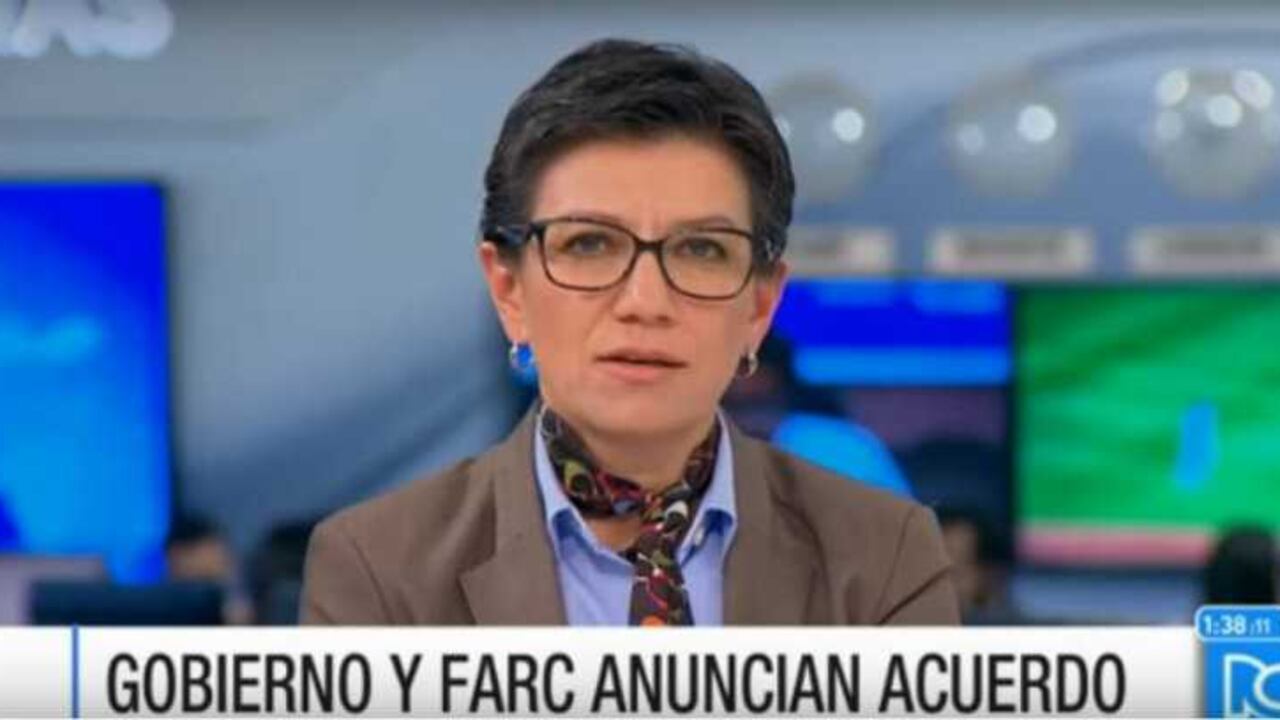 La senadora Claudia López acusó la línea editorial de RCN la semana pasada.