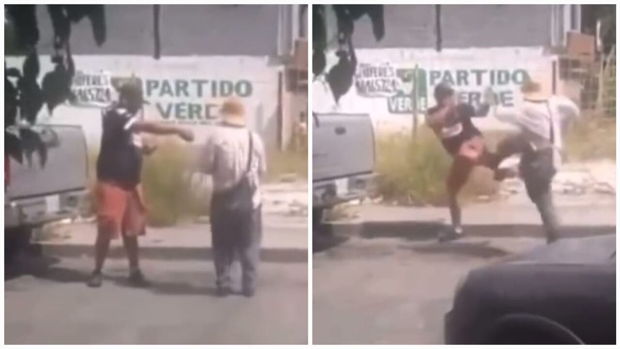 En un enfrentamiento terminó "casual" encuentro entre dos hombres, uno de ellos con supuesta discapacidad visual.