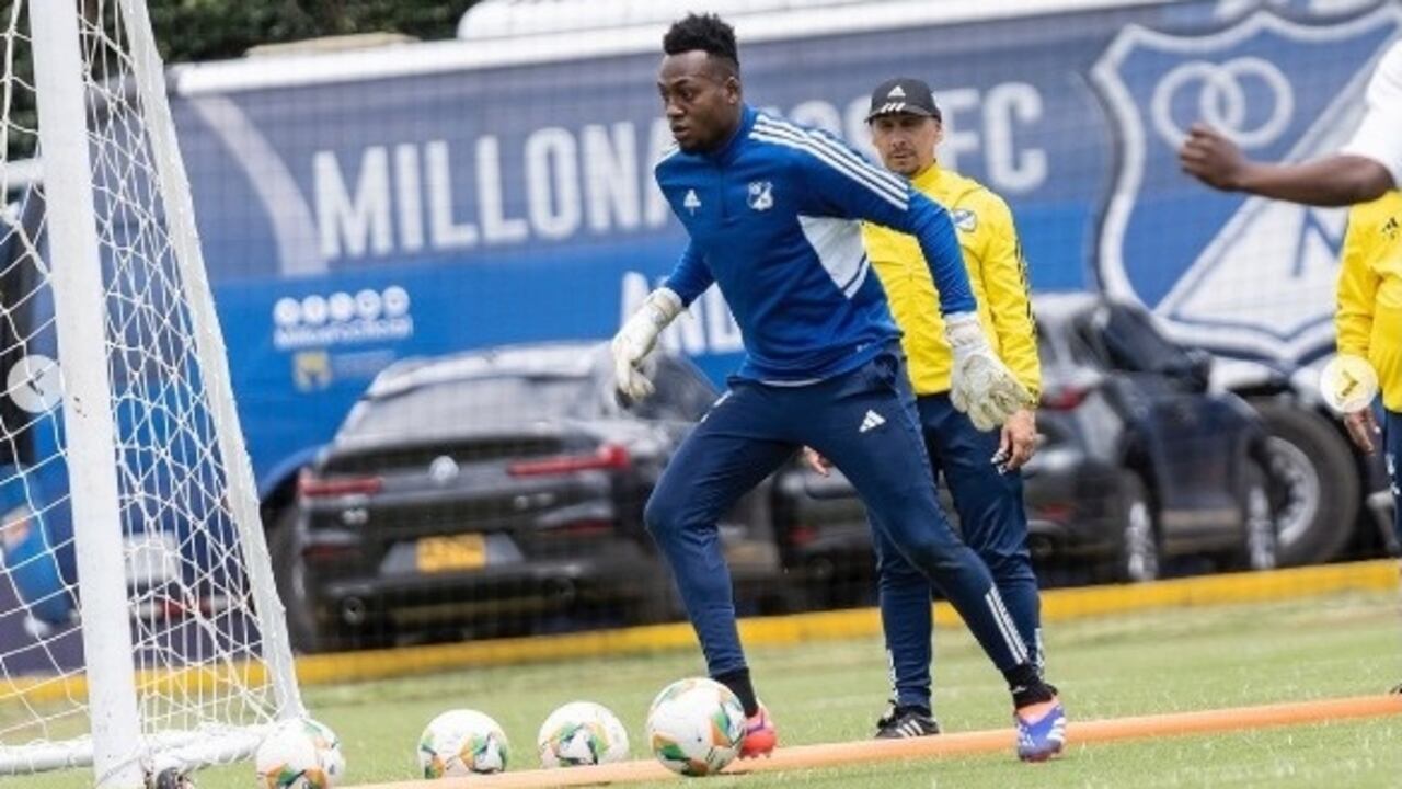 Iván Arboleda, arquero de Millonarios.