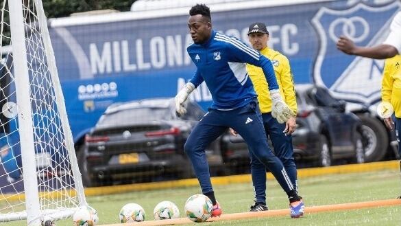 Iván Arboleda, arquero de Millonarios.