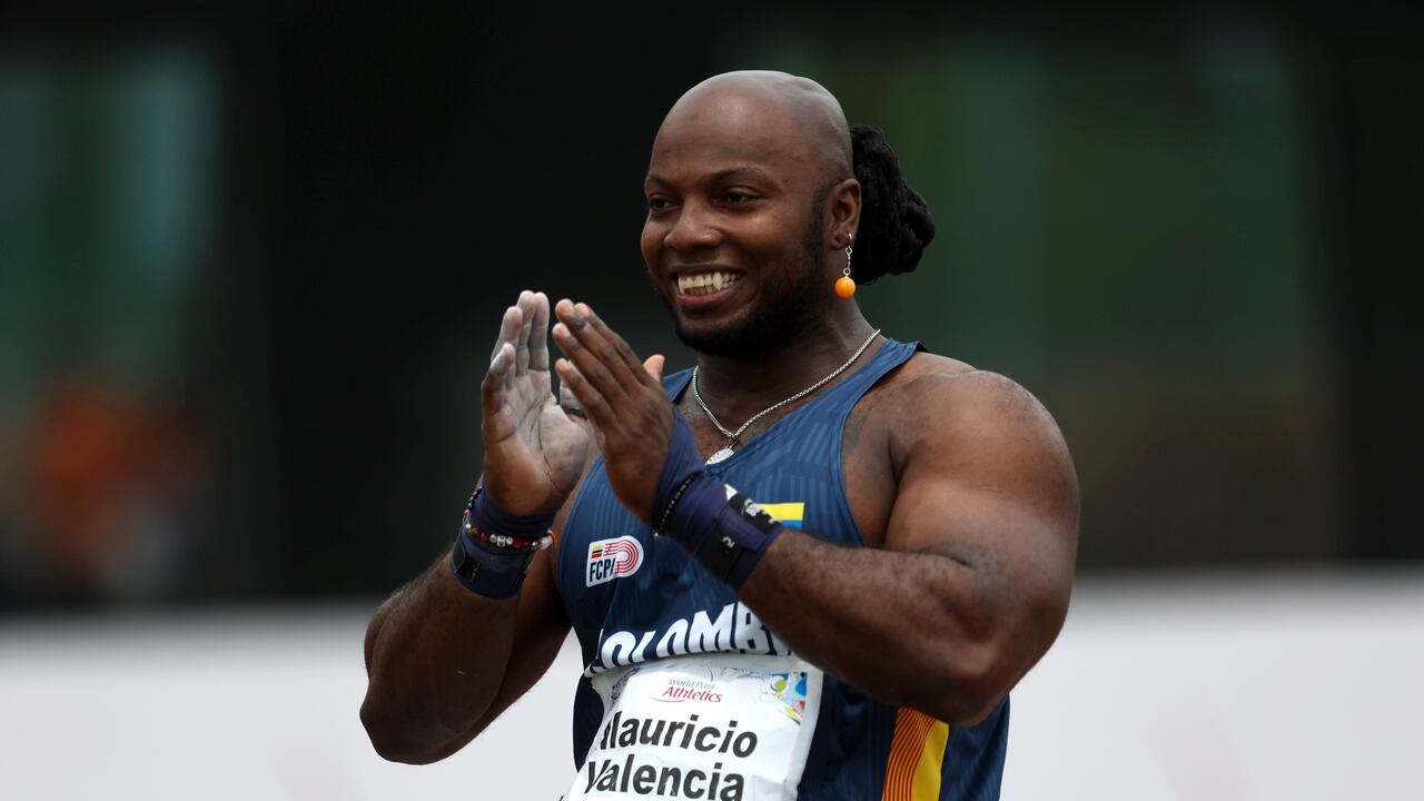 Mauricio Valencia aportó una medalla de plata para Colombia en el lanzamiento de jabalina