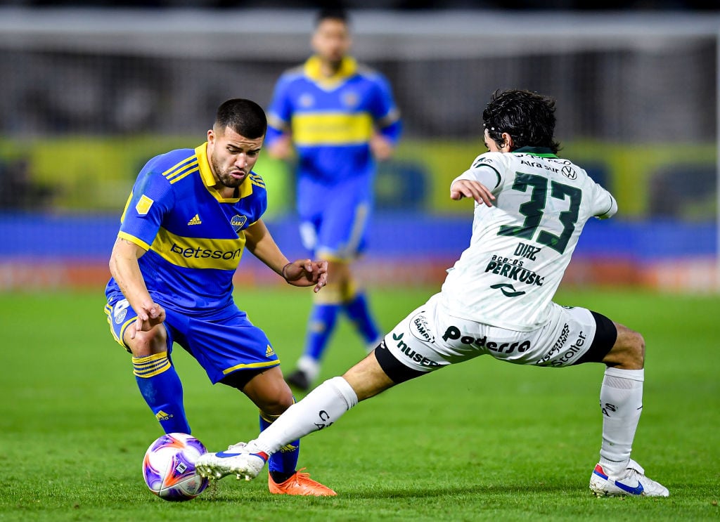 Marcelo Weigandt, jugador de Boca Juniors.