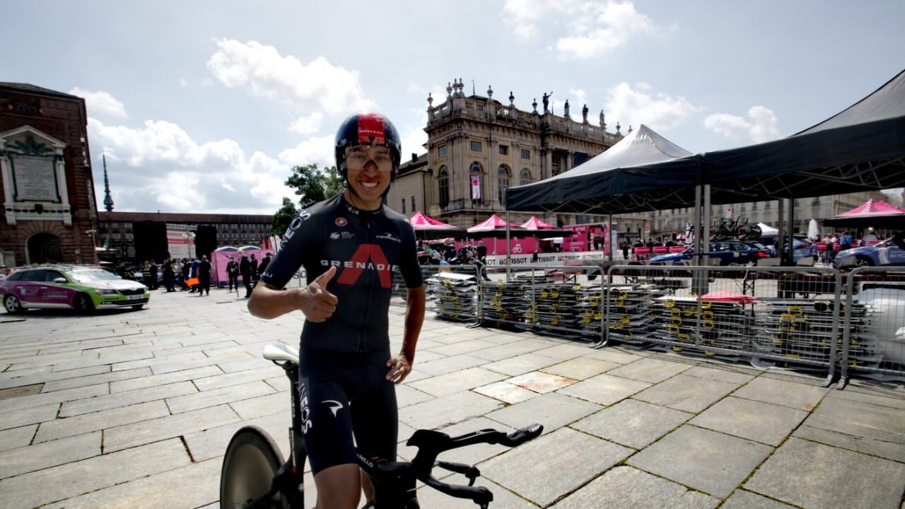Egan Bernal previo contrarreloj Giro 2021