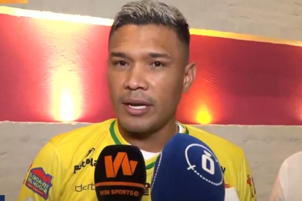 Teófilo Gutiérrez, nuevo jugador del Real Cartagena.