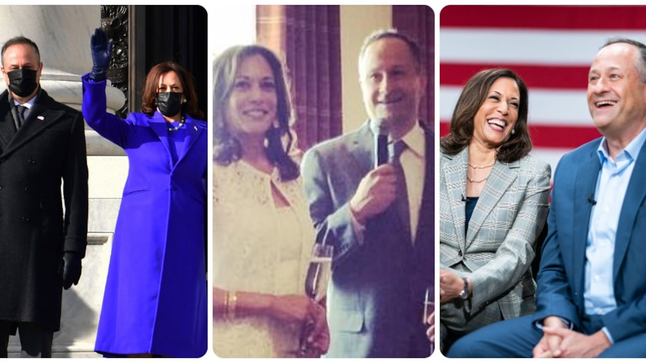 Kamala Harris y Douglas Emhoff