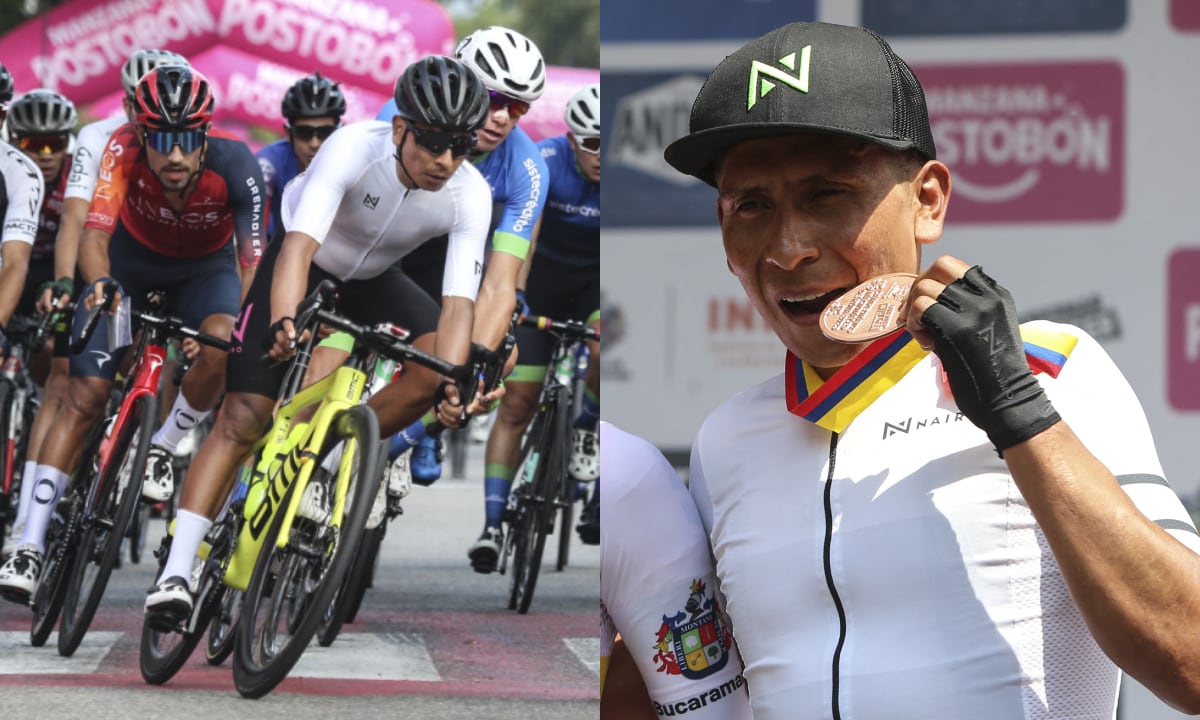 Nairo Quintana. Foto: AFP/JAIME MORENO VARGAS