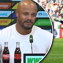 Las palabras del técnico del Bayern Múnich, Vincent Kompany (izq.) sobre el gol anulado a Luis Díaz contra Augsburgo (der.).