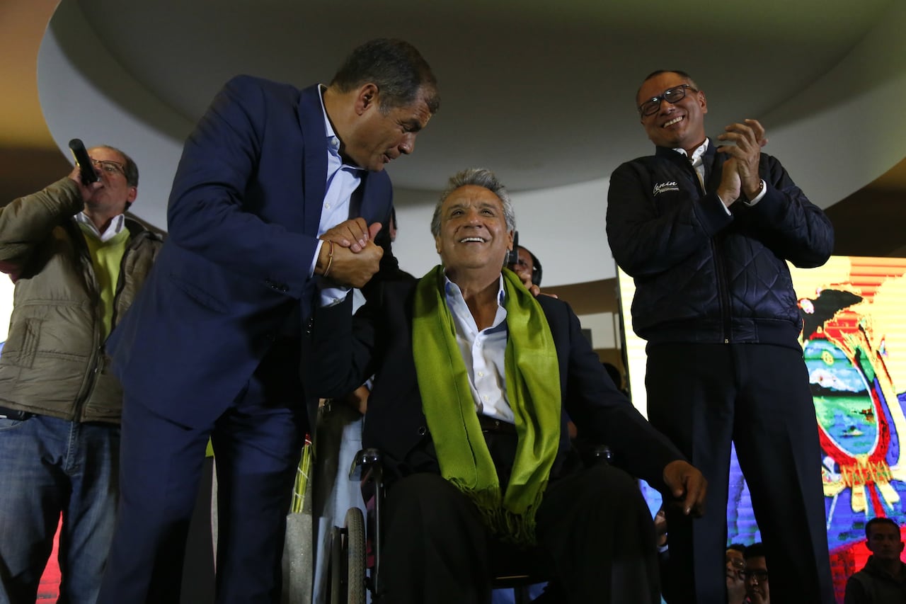 El ex mandatario Lenín Moreno, aseguró que “El Rafael Correa que yo conocí es muy diferente al Rafael Correa del final del periodo”