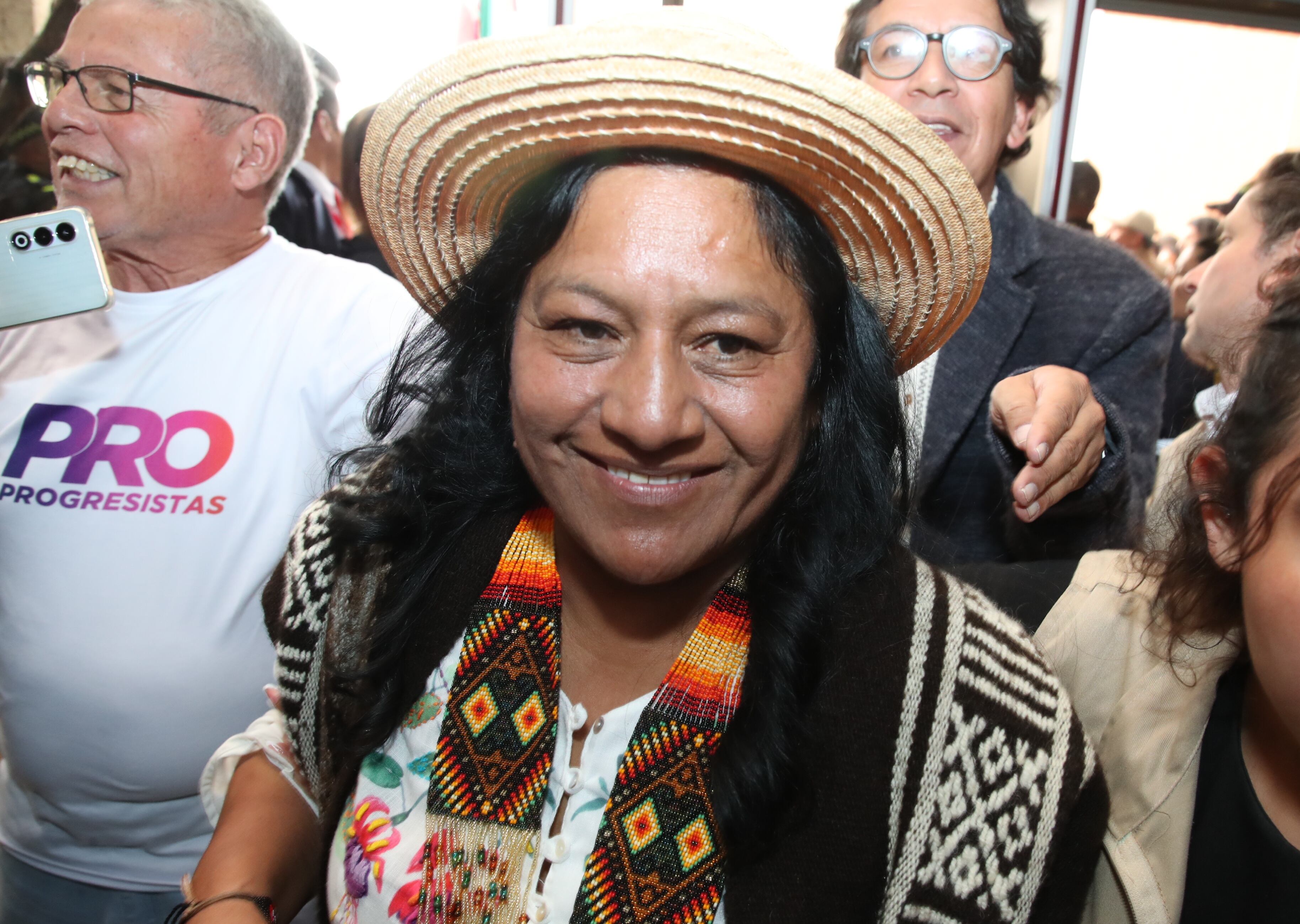 Aida Quilcué, fórmula vicepresidencial.