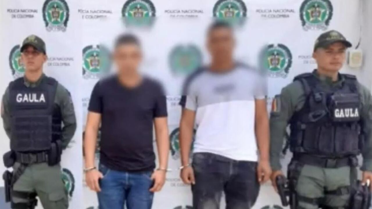 Sobrino extorsionaba a su propia tía en el Valle; fue capturado en flagrancia.