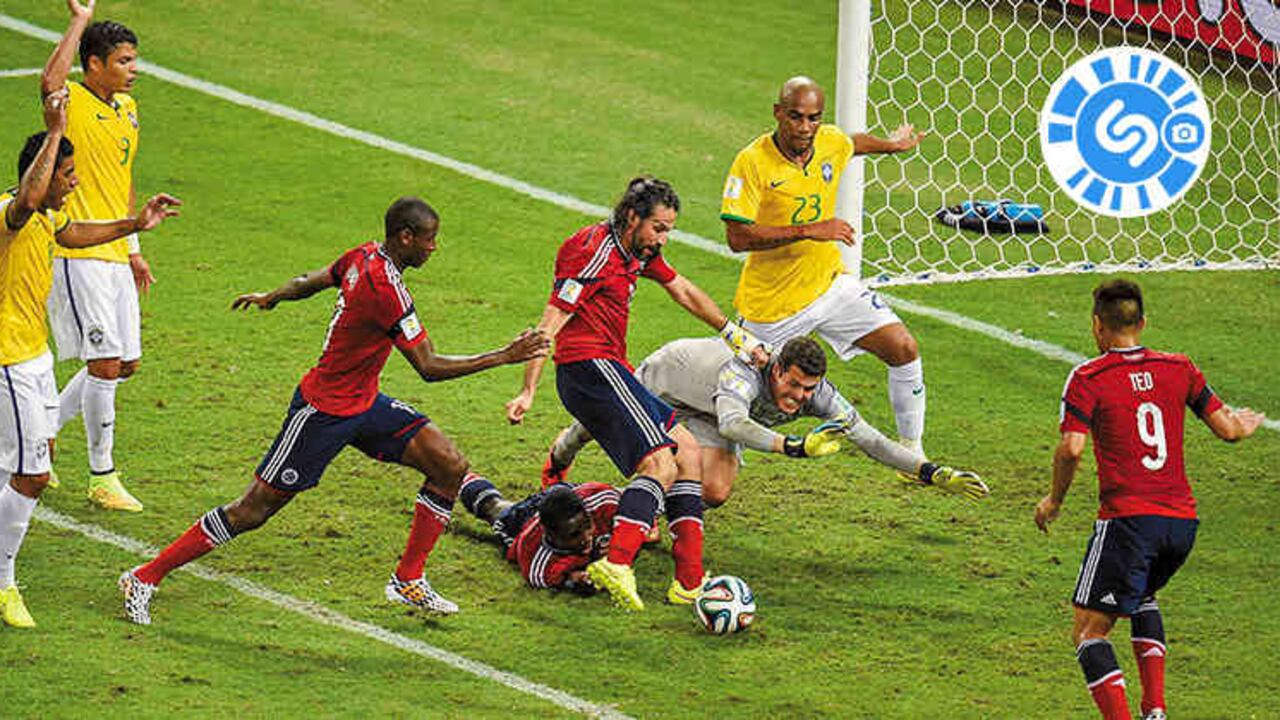 La recordada anotación fue la de los cuartos de final del Mundial Brasil 2018. Crédito: Odd Andersen / AFP.