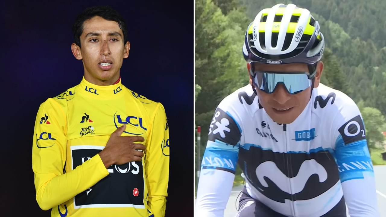 Nairo Quintana confirmó que tiene buena relación con Egan Bernal.