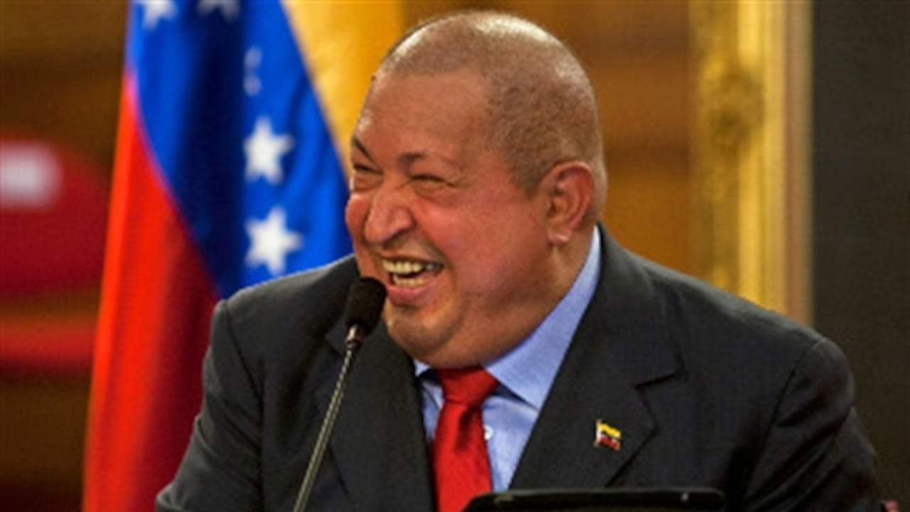 Hugo Chávez, presidente de Venezuela