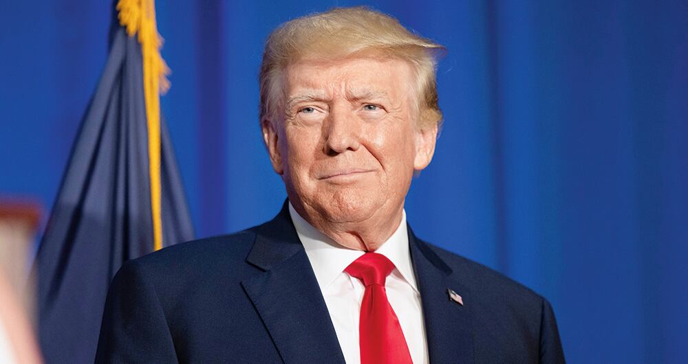 Donald Trump, expresidente de Estados Unidos.