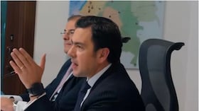 Rodrigo Lara saliente ministro del Interior