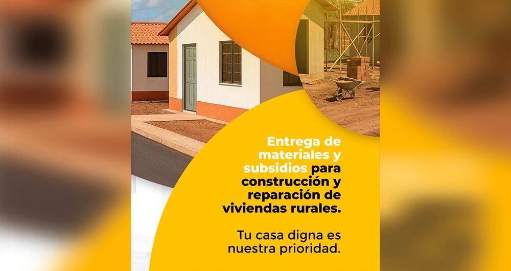 La vivienda se ha convertido en uno de los pilares de campaña de Cordero y su esposa.