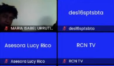 La Fiscalía General le imputó cargos a la exministra del Deporte, María Isabel Urrutia.