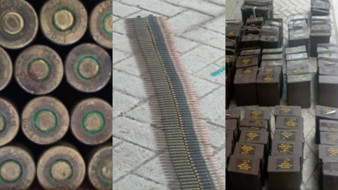 Fotos de los hallazgos de la Contraloría sobre el detrimento patrimonial de 9.500 millones de pesos en municiones y explosivos del Ejército.