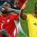 Breel Embolo y Jhon Arias vienen de marcar en el partido pasado.
