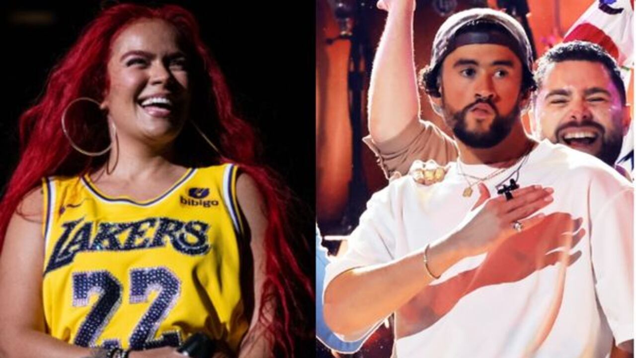 Karol G y Bad Bunny, dos de los principales exponentes del reggaetón en la actualidad.