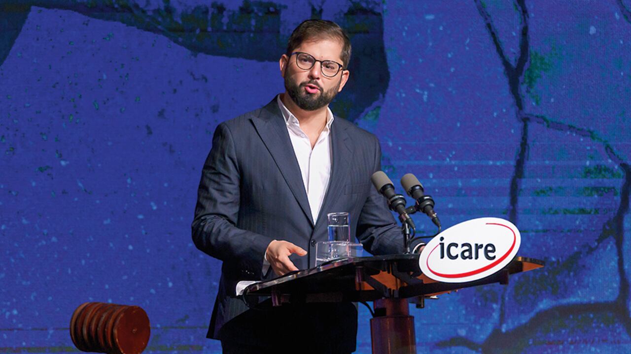 Gabriel Boric, presidente de Chile.
