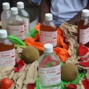 Viche, bebida autóctona del Pacífico colombiano.