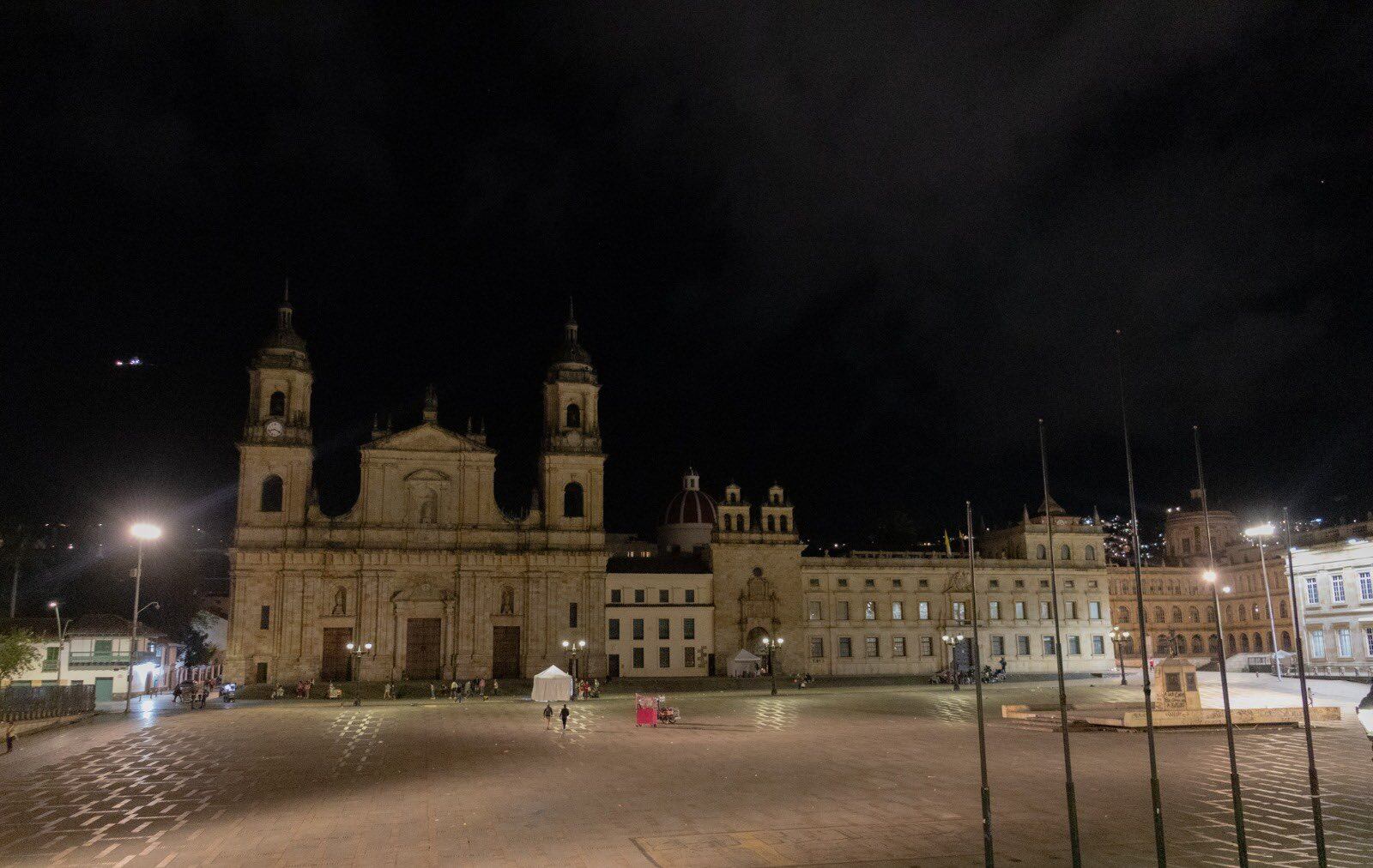 Campesinos se retiraron de la Plaza de Bolívar.