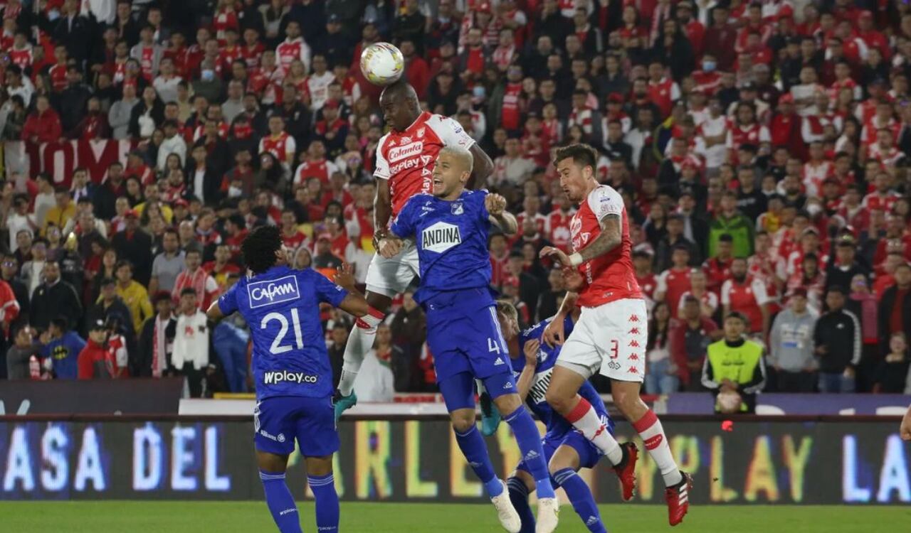 Independiente Santa Fe remontó 3-2 el clásico capitalino ante Millonarios.