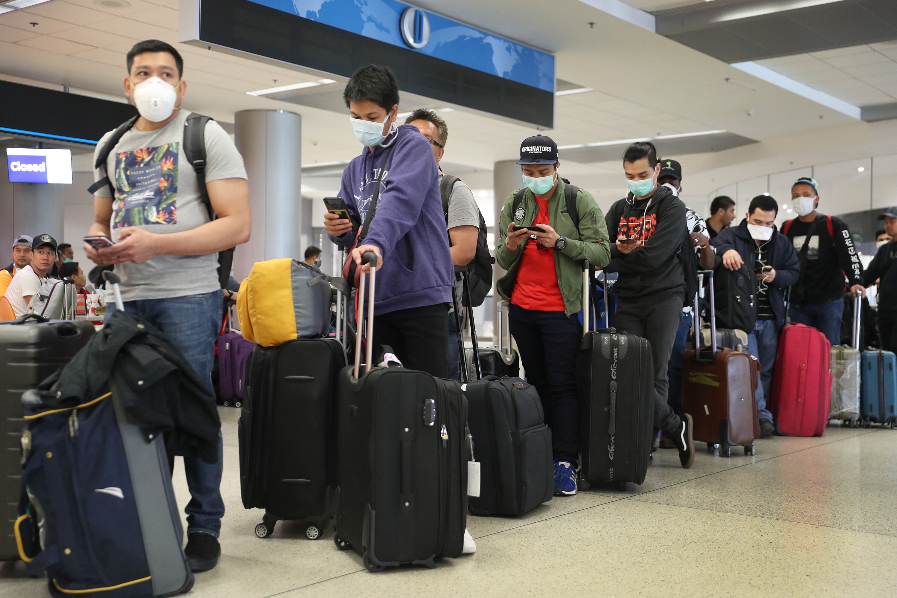 Aeropuerto coronavirus (Photo by Joe Raedle/Getty Images)