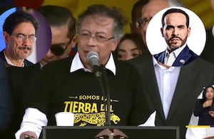 Gustavo Petro, Iván Cepeda y Abelardo De La Espriella.