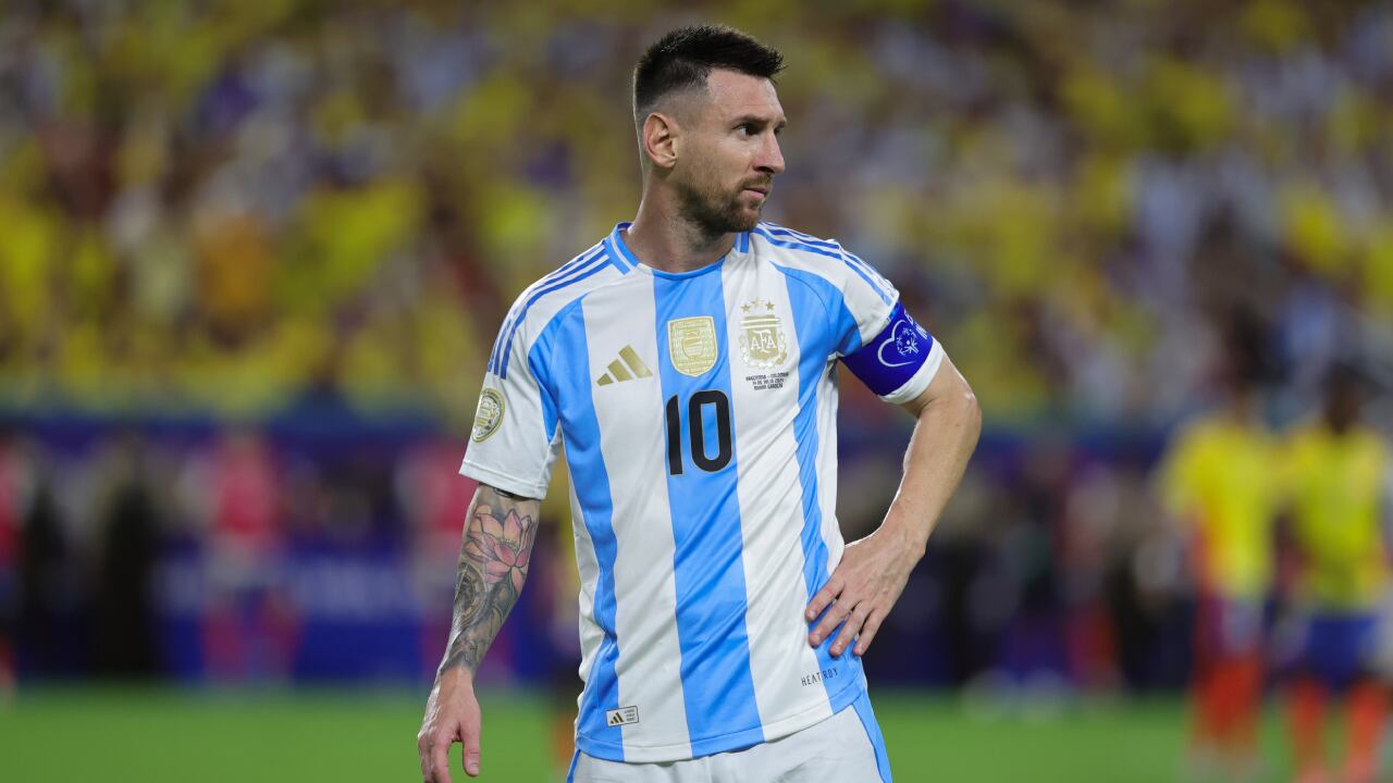 Lionel Messi, capitán de Argentina