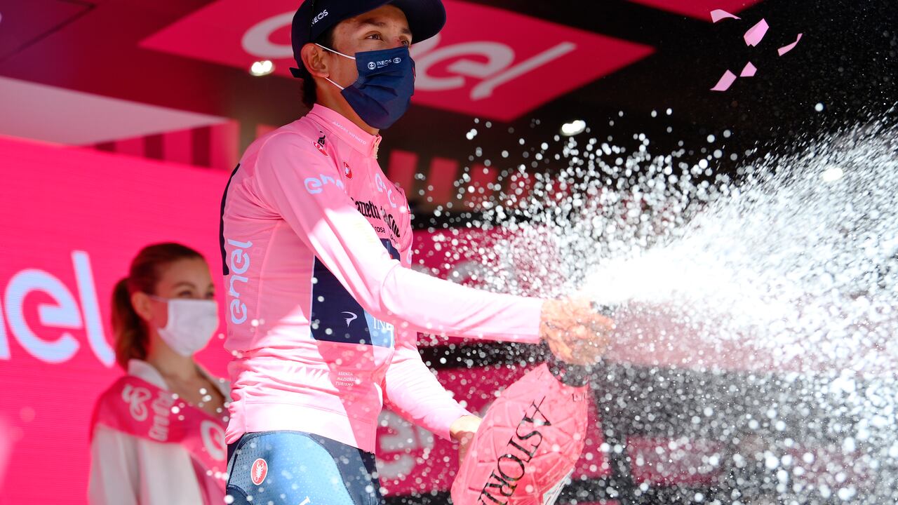 Egan Bernal en el Giro de Italia 2021