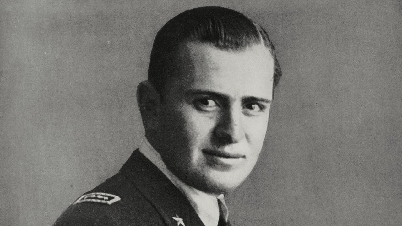 Bruno Mussolini (1918-1941), Italian aviator, from L'Illustrazione Italiana, Year LXVIII, No 32, August 10, 1941.