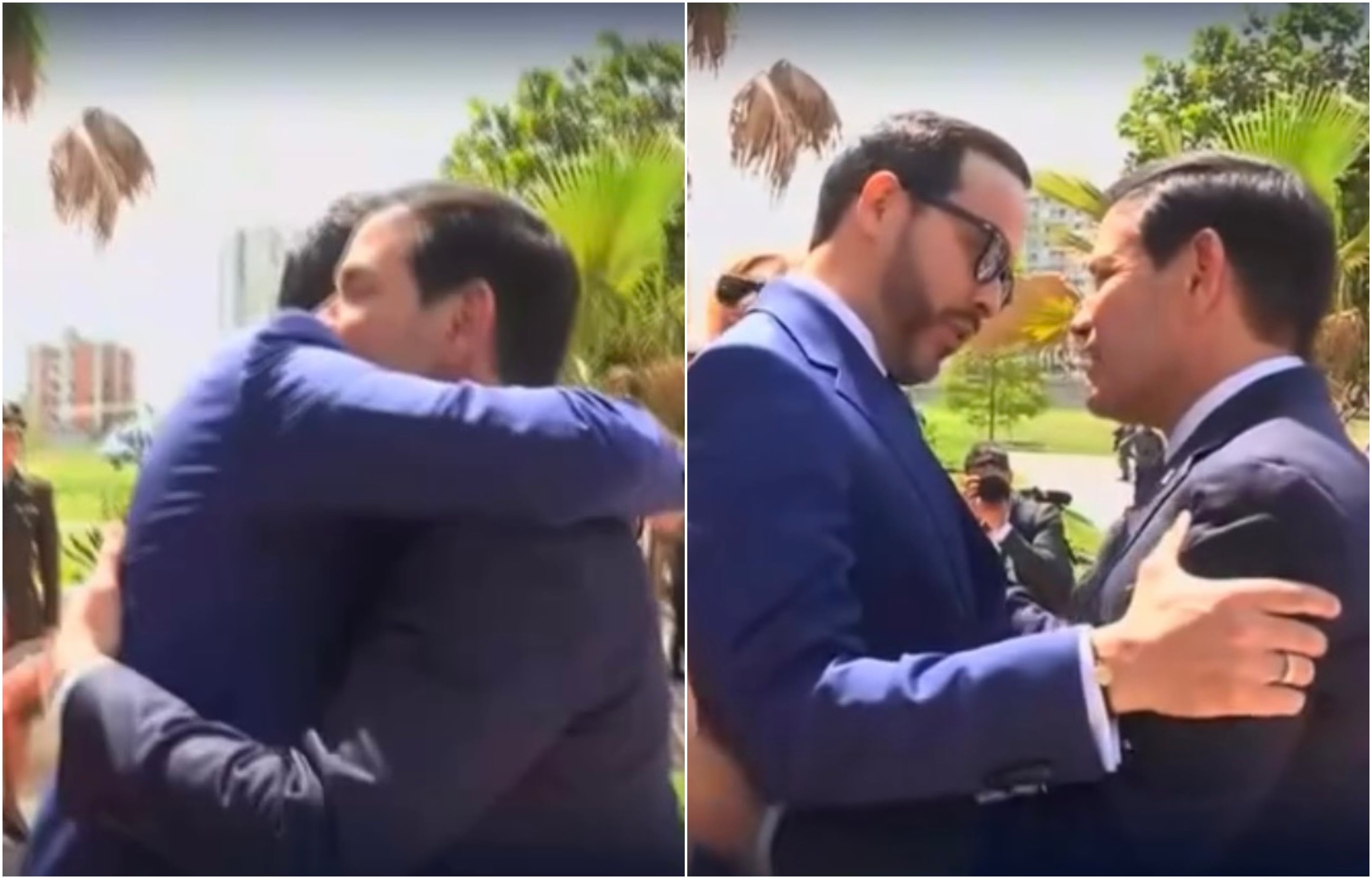 Abelardo De La Espriella y Marco Rubio en Barranquilla.