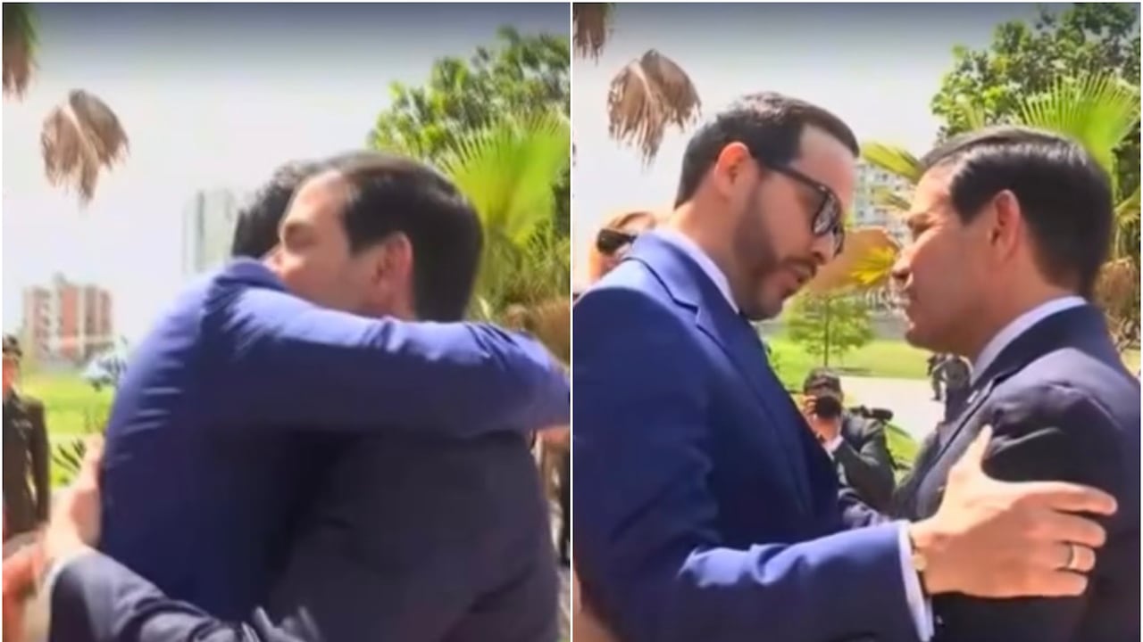 Abelardo De La Espriella y Marco Rubio, en Barranquilla.