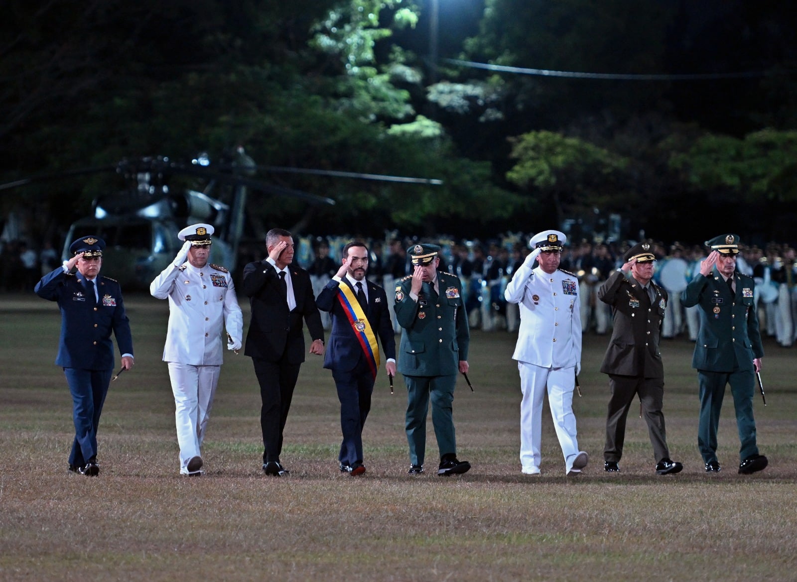 Posesión presidente Abelardo De La Espriella en el Batallón Pichincha