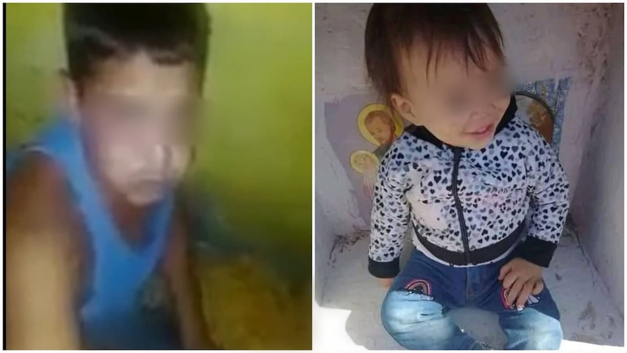 Mamá y padrastro de niña argentina fueron capturados por presunta relación con “homicidio agravado por el vínculo”. En la fotografía a la izquierda está Darío Eduardo Chamorro, uno de los sospechosos, y a la derecha, la menor víctima.