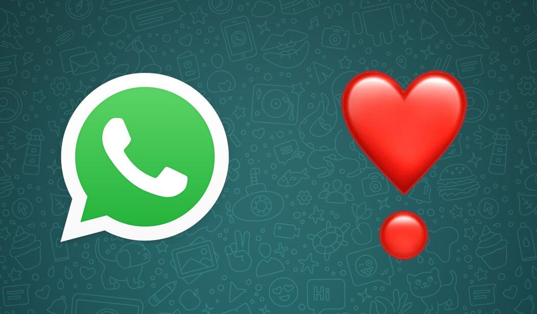 El emoticón de corazón con un punto de debajo tiene varios significados.