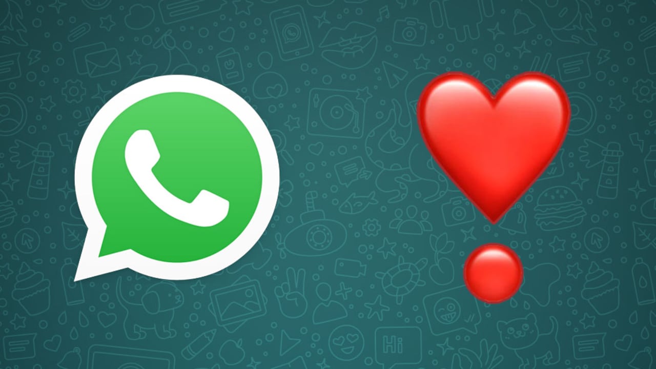 El emoticón de corazón con un punto de debajo tiene varios significados.