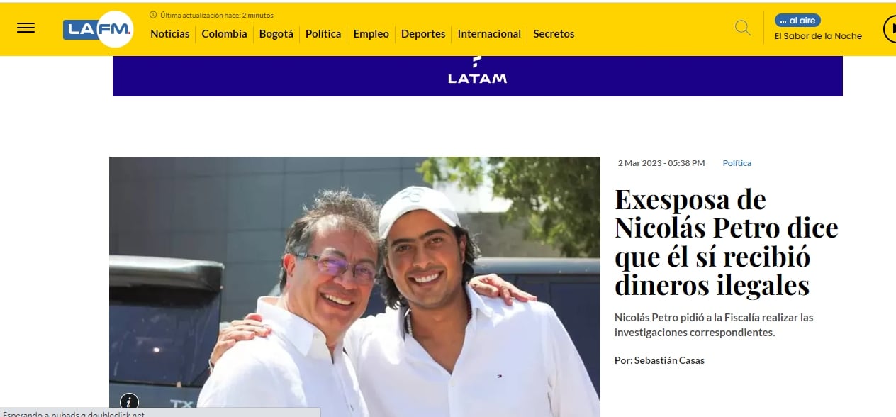 Captura de pantalla de La FM