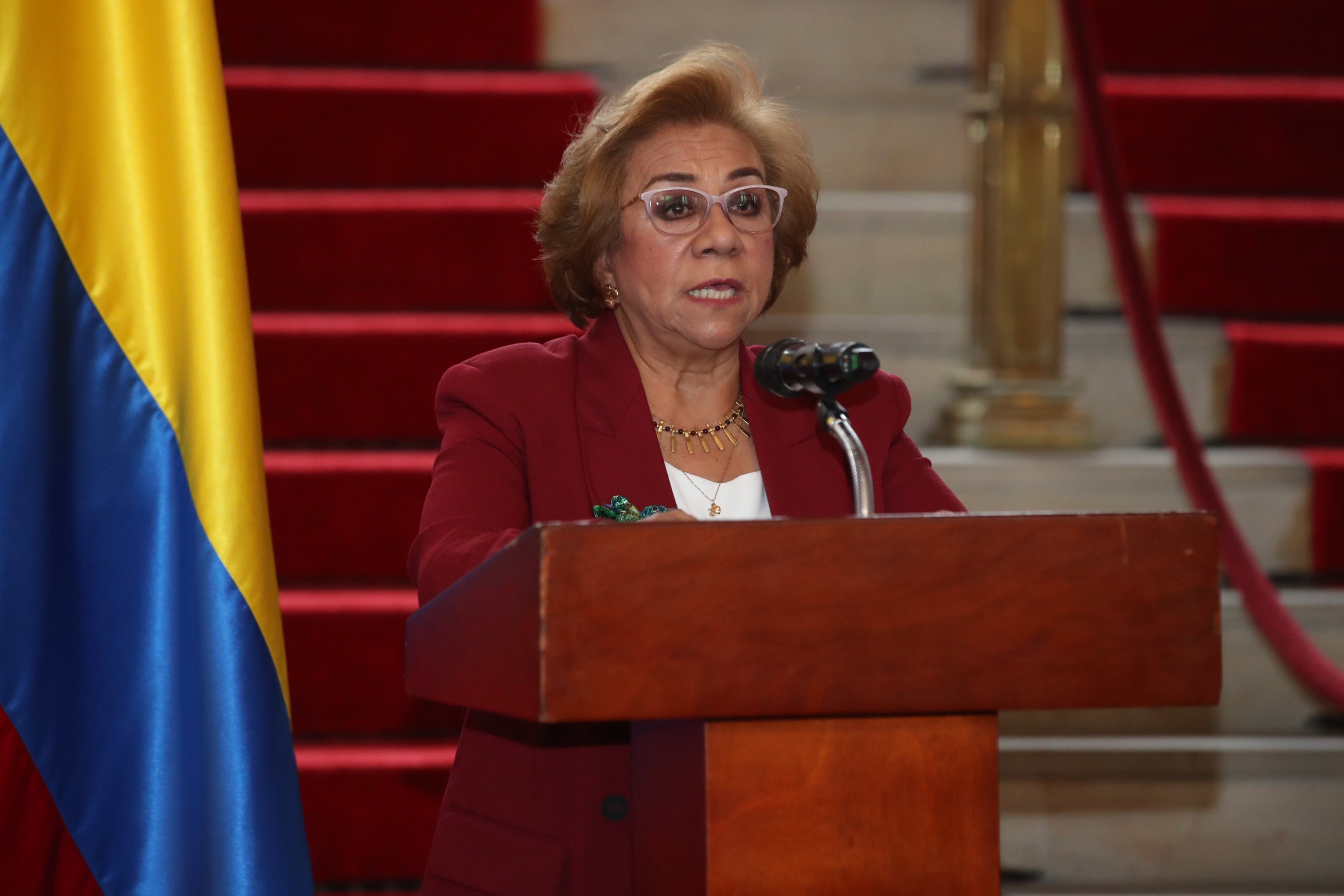 Declaración que realizará la canciller Rosa Yolanda Villavicencio sobre los detalles de la llamada de los presidentes Gustavo Petro  y Donald Trump