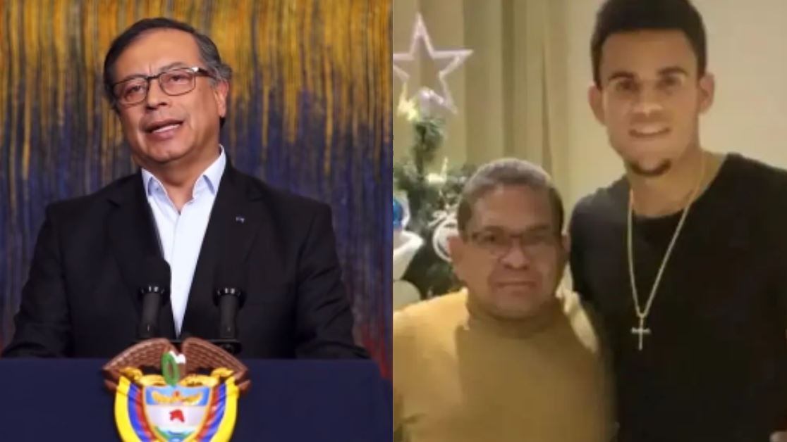 Gustavo Petro y Luis Díaz