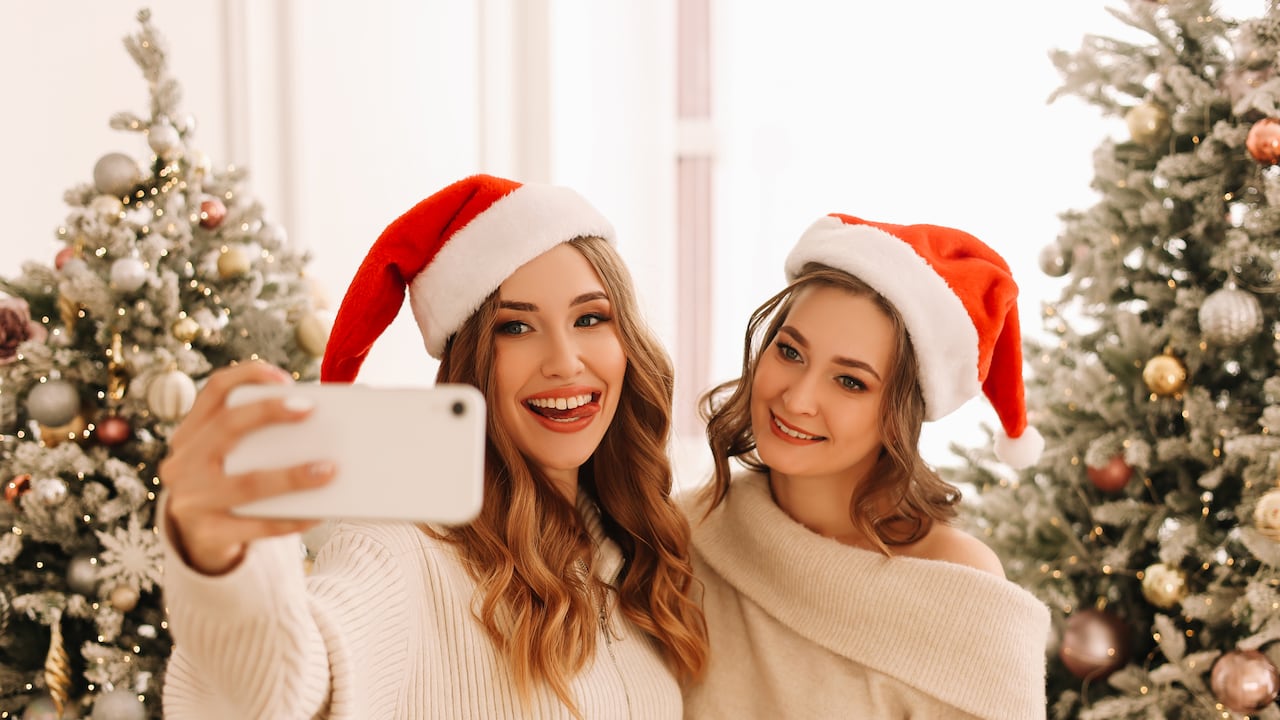 No se necesita de una cámara profesional para registrar los momentos en familia y más para esta fecha decembrina.