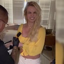 La cantante está haciendo locuras en sus vacaciones. Foto: Instagram @britneyspears.